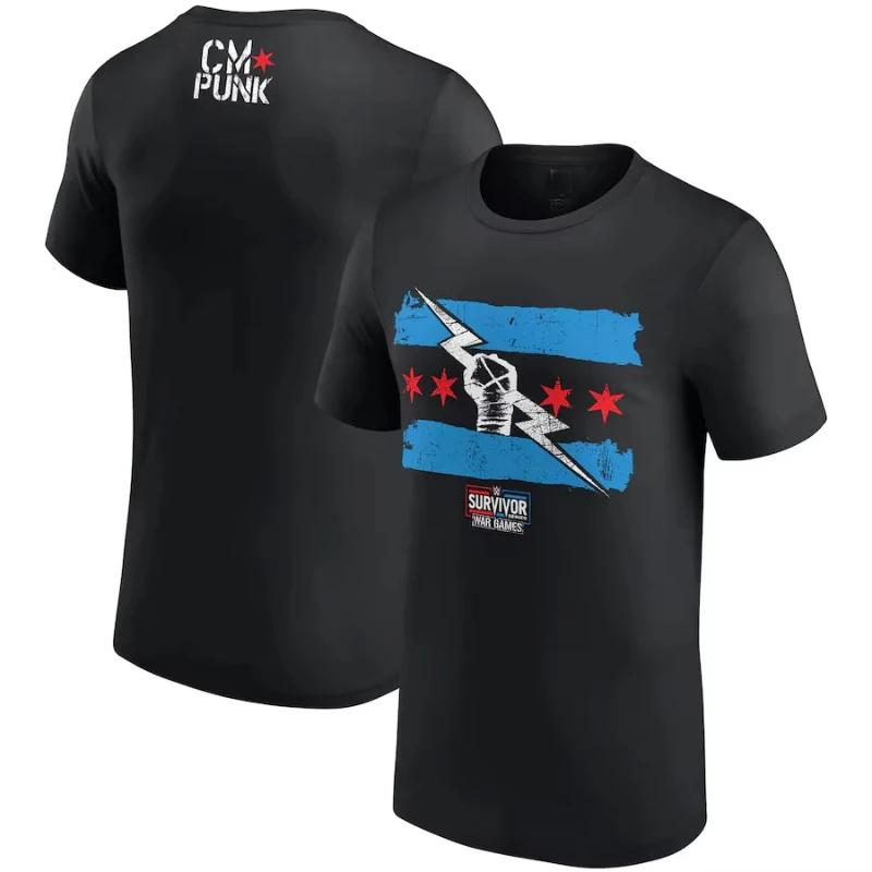 2025 Summer New Sports Clothes Tops Black&white Stephanie Vaquer V Logo T-Shirt for Men's and Women's Tee Shirts