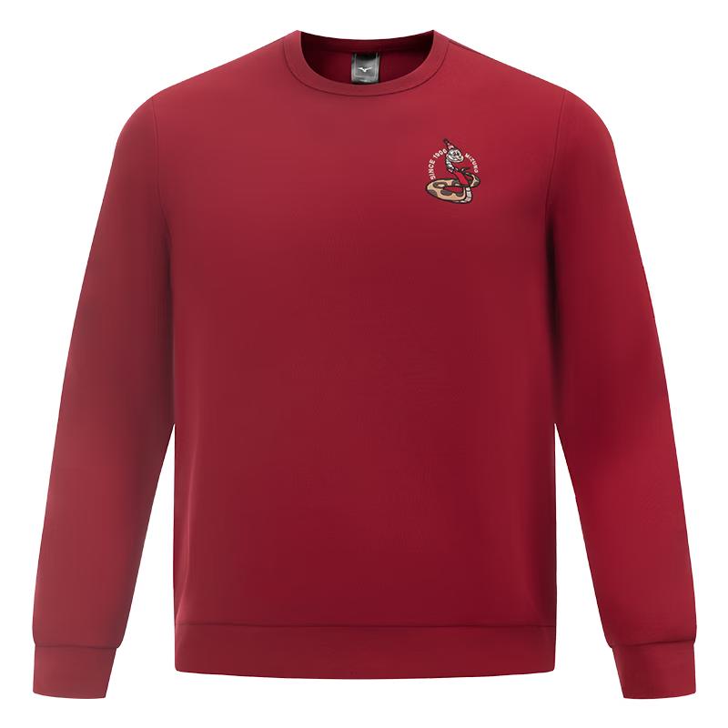 MIZUNO ESSENTIAL Series Unisex Knitted Pullover Sweatshirt