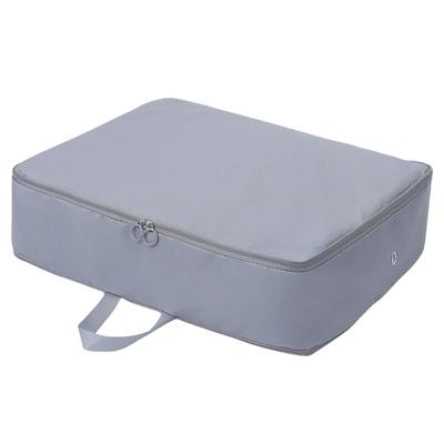 Platzsparender, selbstkomprimierender Organizer mit Reißverschluss, Aufbewahrungstasche für Bettdecken, Decken, Aufbewahrungstaschen für Bettdecken, Decken, Bettwäsche