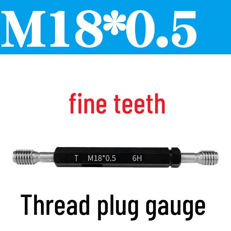 

M18x0.5 Metric Thread Plug Go-No-Go Gauge