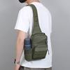Men Chest Bag Tactical Sling Pack Multi-pocket Crossbody Bags with Bottle Pocket Outdoor Sport Shoulder Sack Hiking Camping Bags