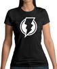 Lightning Bolt Logo Womens T-Shirt - Superhero - Superheroes - Hero - Comic