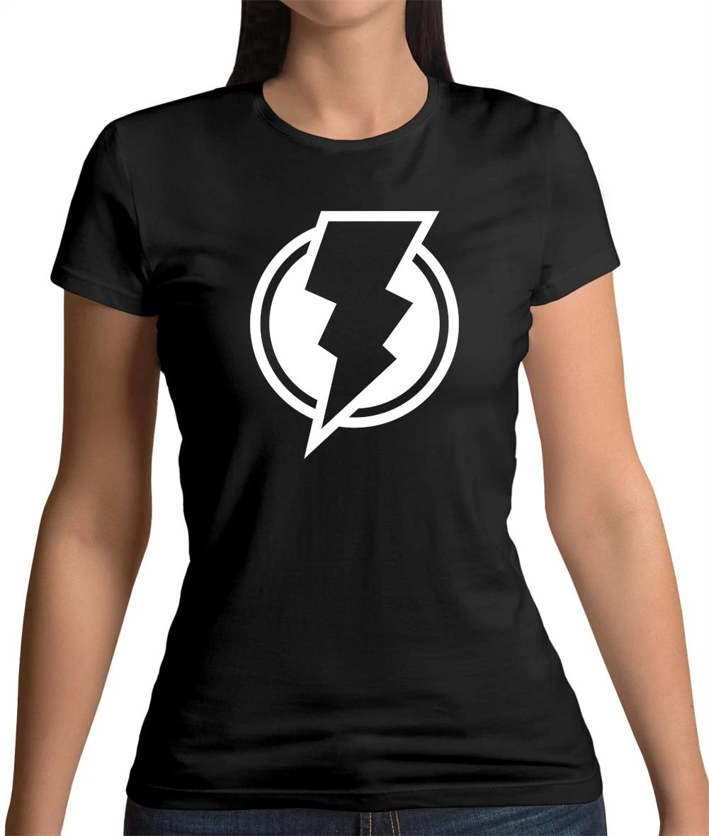 Lightning Bolt Logo Womens T-Shirt - Superhero - Superheroes - Hero - Comic XXL
