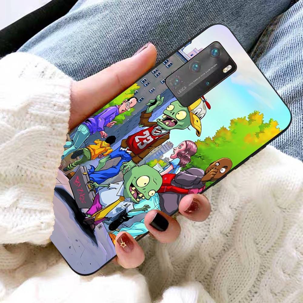 P-Plants Vs Z-Zombies SPIEL Handyhülle Für Huawei P 8 9 10 20 30 40 50 Pro Lite Psmart Honor 10 lite 70 Mate 20lite