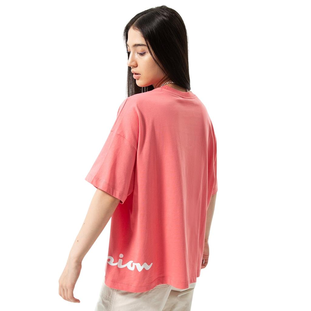 Champion Womens/Ladies Crew Neck Regular Crop T-Shirt