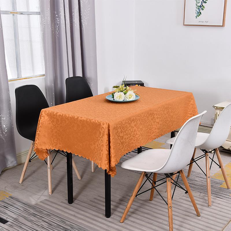 Hotel Restaurant Restaurant Essensstand Platz Tischdecke Tischdecke Rechteckig Esstischdecke Benutzerdefiniert Lila Königsblau