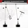 Cable Machine Pulley System, Lats Pull Down System, with DIY Loading Weight Pin