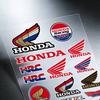 For Honda Waterproof Reflective Motorbike Stickers Easy Peel Removable Decals for Motorcycle Car