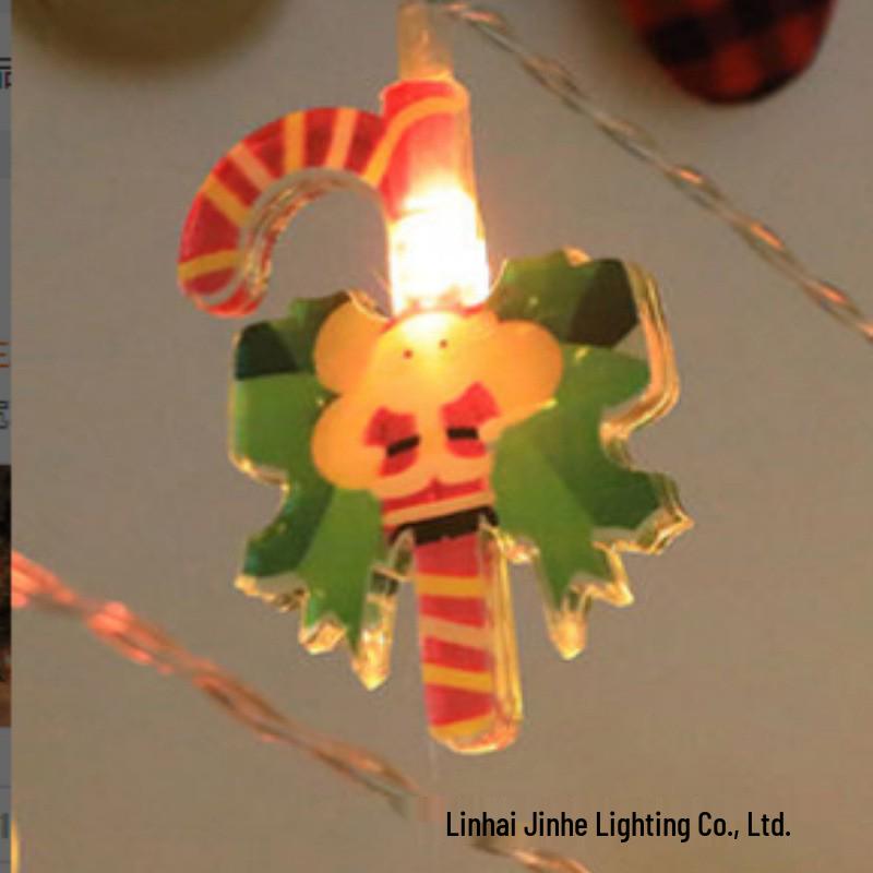 Cross-border Christmas LED String Lights for Indoor Decor - Festive and Decorative Atmosphere Enhancement