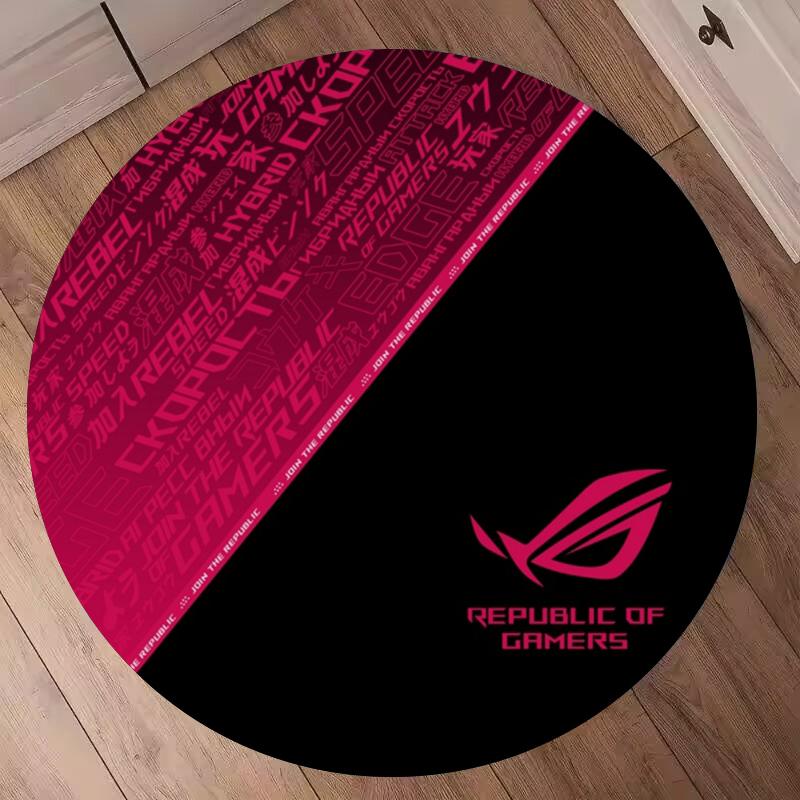 Alfombrilla de Suelo para Gaming Duradera Inspirada en ROG para Uso en Oficina y Silla Alfombra con Diseño Pashia Alfombra Suave Perfecta para Entusiastas del Gaming