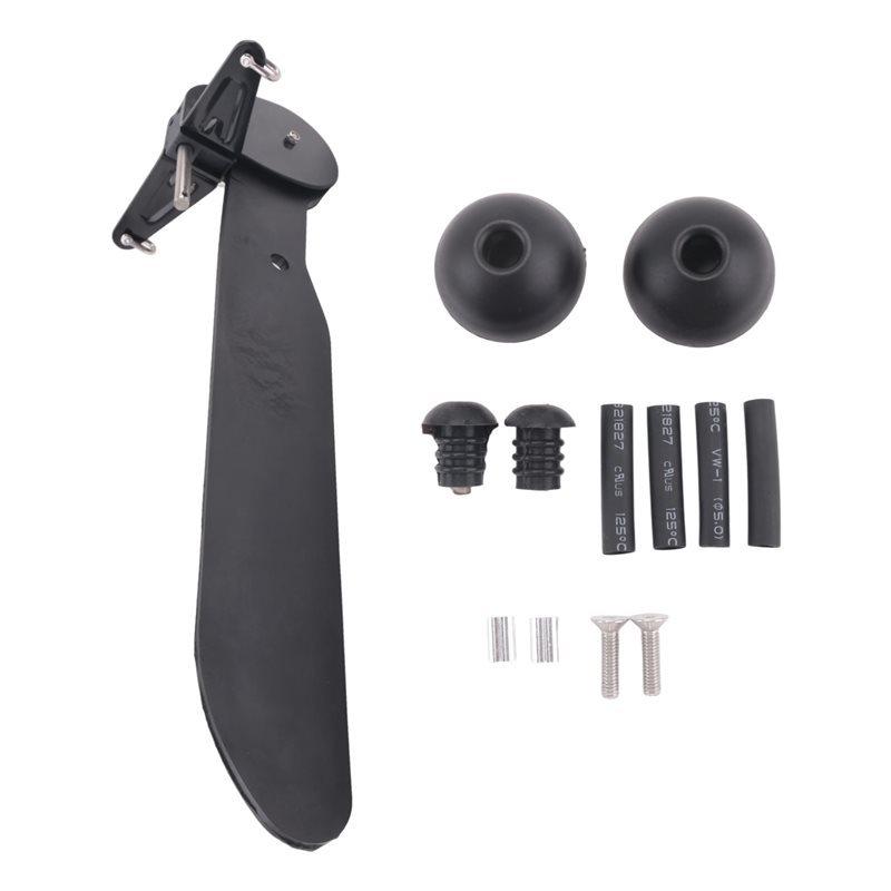 Ruder-Set Lenkungssteuerungs-Teile Werkzeugsatz Meeresboot Angelboot Kajak Heck-Richtungs-Ruder Heck