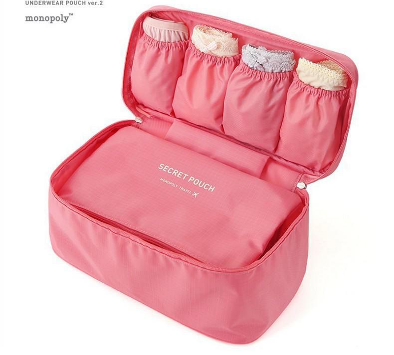 Sutien de călătorie coreeană de a doua generație și geantă de depozitare pentru lenjerie intimă - multifuncțională și portabilă
