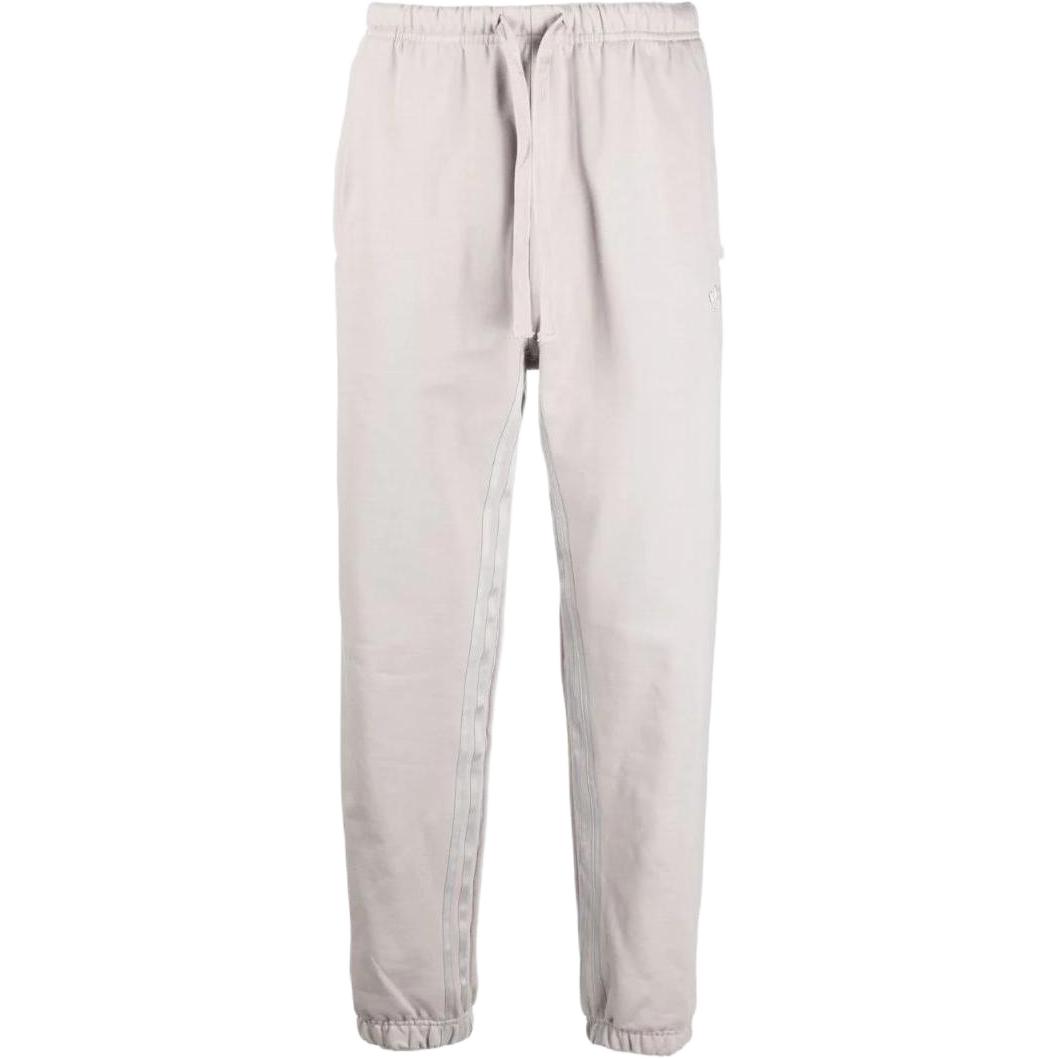 Adidas Originals Knitted Sweatpants Unisex White Moderate Cuffed Pants HD4818 S