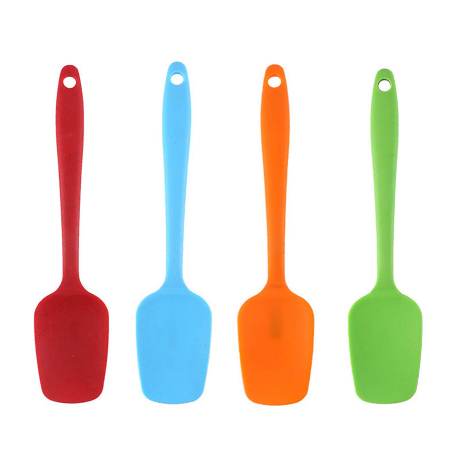 

Силиконовый шпатель для выпечки, лопатка для масла, крема, безопасные кухонные инструменты для домашнего ресторана Small