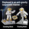 Floating Astronaut Building Blocks Set - 875 PCS 2 In 1 Space Model STEM Educational Toy for Kids Adults DIY Gift Idea