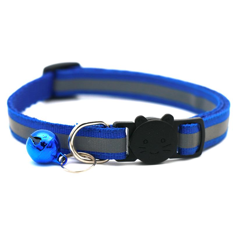 Reflective Cat Ear Safety Collar with Detachable Bell