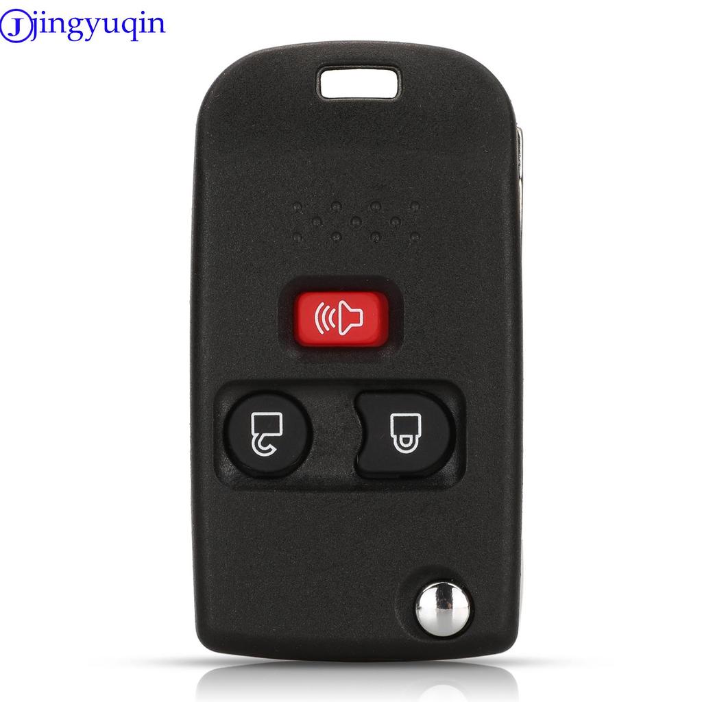 Jingyuqin Modified Remote Folding Flip Key Cover Case For Ford Crown Victoria Escape ExpeditionExplorer Sport FO21 Blade