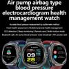 2026 Bomba de Aire Nueva Airbag Medición Precisa Reloj Inteligente Hombre Micro Examen Físico Presión Arterial Deporte SmartWatch