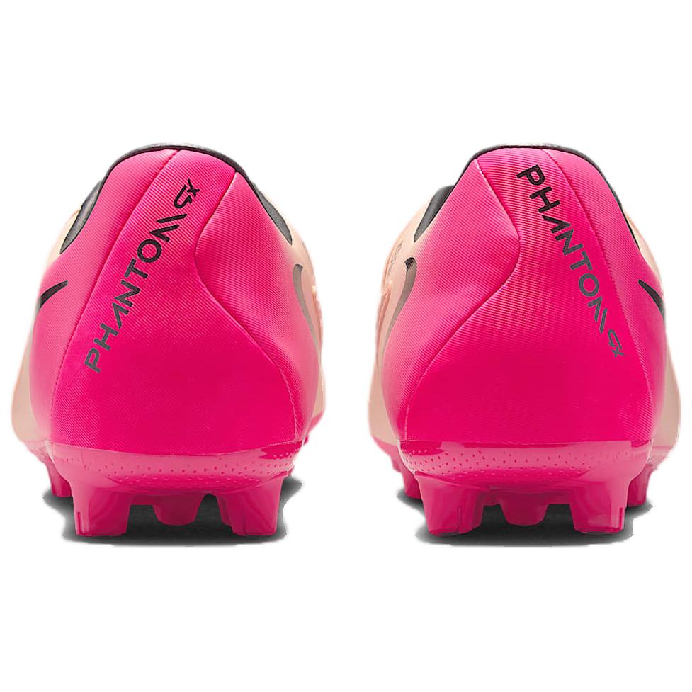 Nike Phantom GX 2 Academy Comfortable Durable HG (Rubber Short Studs) Non-Slip Wear-Resistant Soccer Shoes Men Soccer Shoes Pink FJ2551-800
