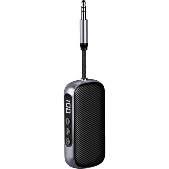 Adaptateur 2 En 1 Bluetooth Émettteur + Récepteur Jack 3,5mm Noir Force Play