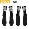 1/2Pair Cartoon Cute Dog/Cat Balls Cotton Socks Lolita Knitting Socks Women Girls Middle Tube Sleep Sock Pet Print Floor Sock