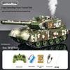 Remote Control Off-Road Armored Tank Toy with Firing Capability