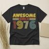 50th Birthday Shirt Born In 1976 50 Years Old Gifts Awesome Since 1976 TShirt