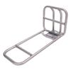 Bike Front Fork Shelf Ti Alloy Portable Strong Load Bearing Folding Bike Front Luggage Carriers Rack for Shopping Riding