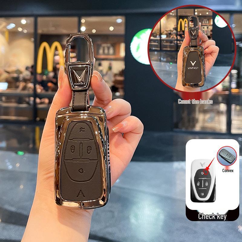 VinFast VF Electric Car Key Cover for Models VF5, VF6, VF7, VF8, VF9