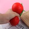 1/2/3Pcs Stress Relief Strawberry Squeeze Toy Slow Rebound Simulated Fruit Fidget Toy Anti-anxiety Sensory Ball Decompression