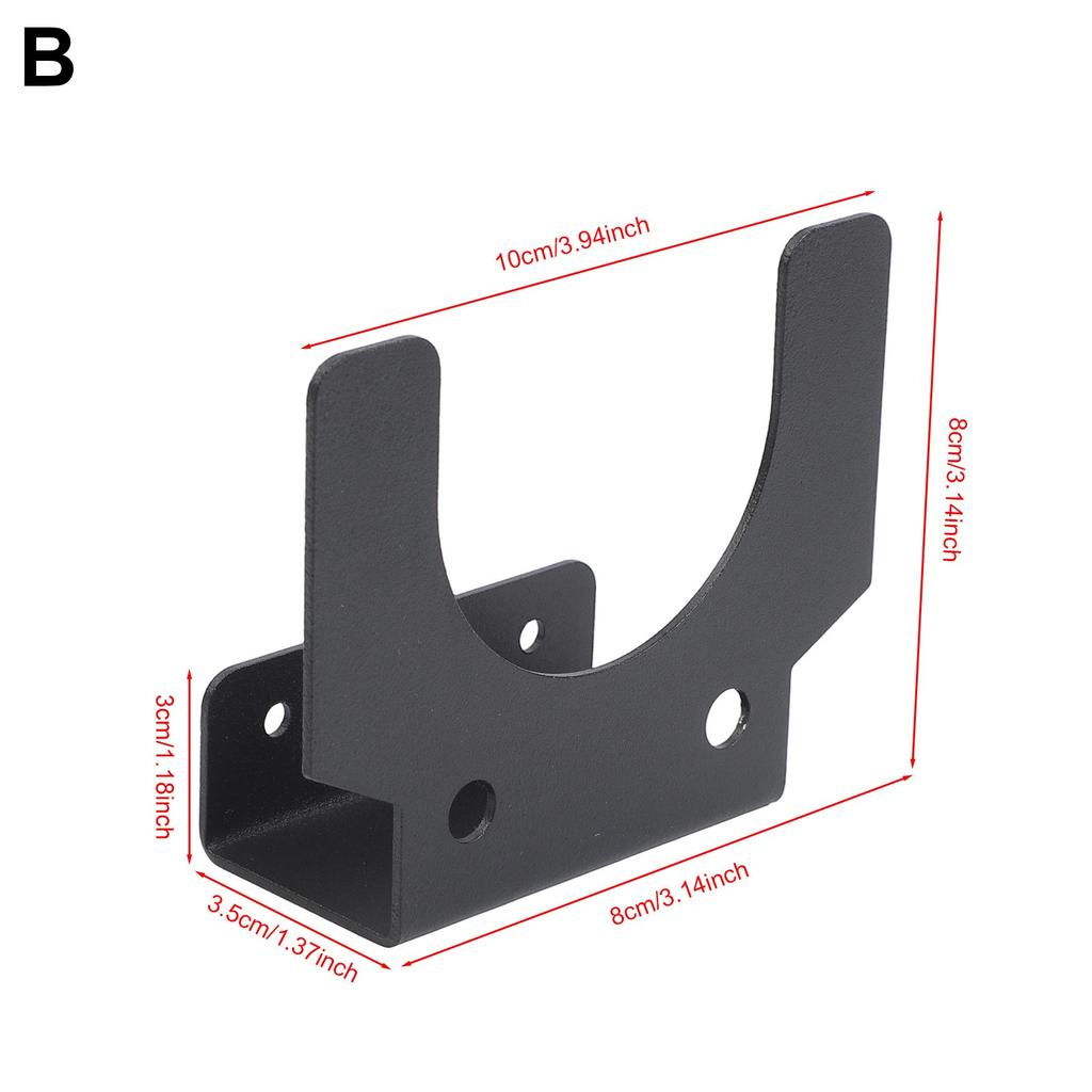 Wall Mountable Metal Holder For Angle Grinder And Polisher Tool Storage