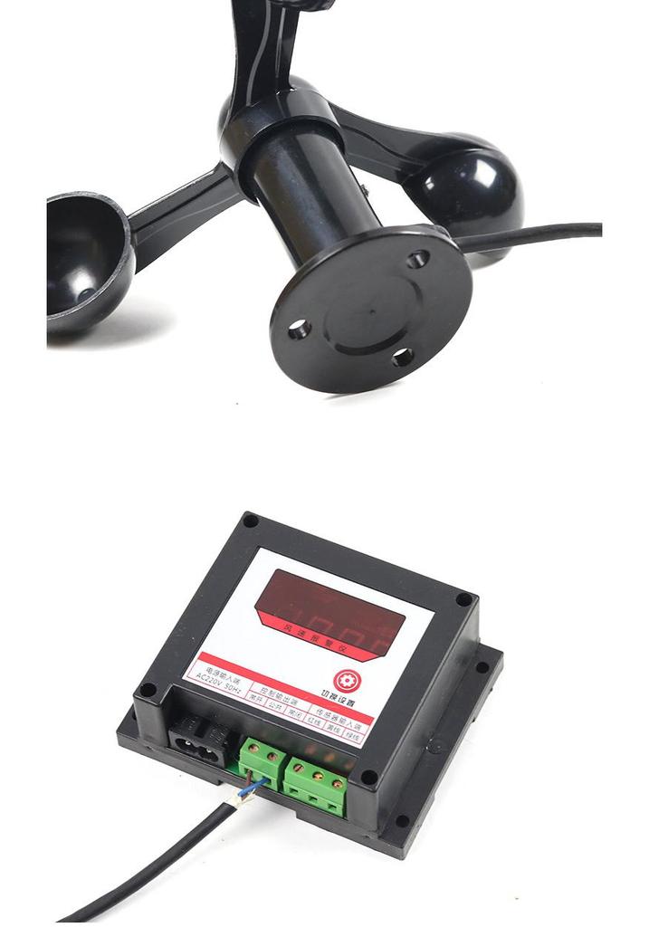Tower Crane Wind Speed Anemometer and Alarm Device