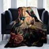 1pc Whirling Hummingbirds Blanket, Soft Throw Blanket for Room Decor, Perfect Gift for and and Fans .K101