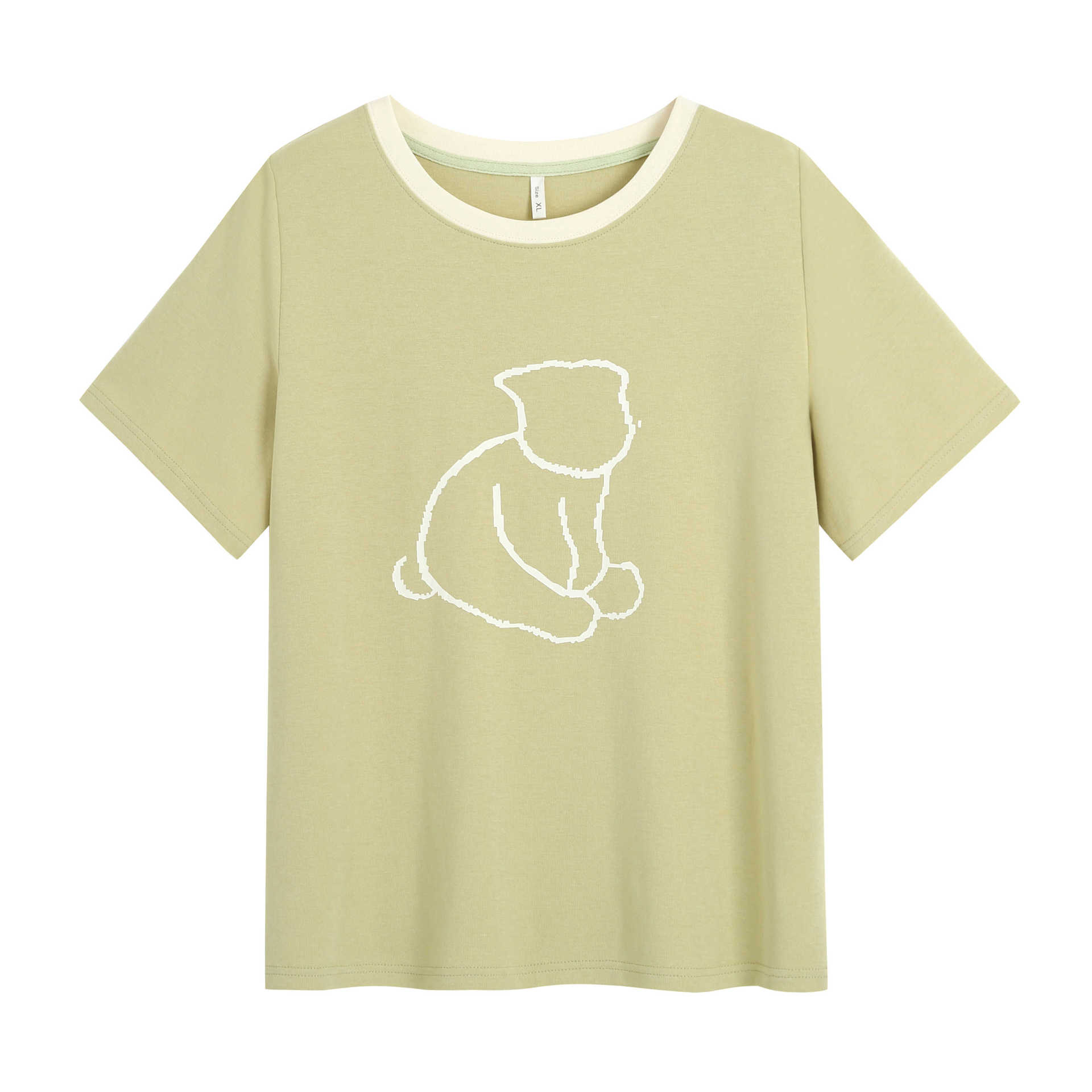 

YYFS Plus женские модные повседневные летние весенние блузки и рубашки с короткими рукавами и круглым вырезом с мультяшным принтом XXXXXL дубильная кора