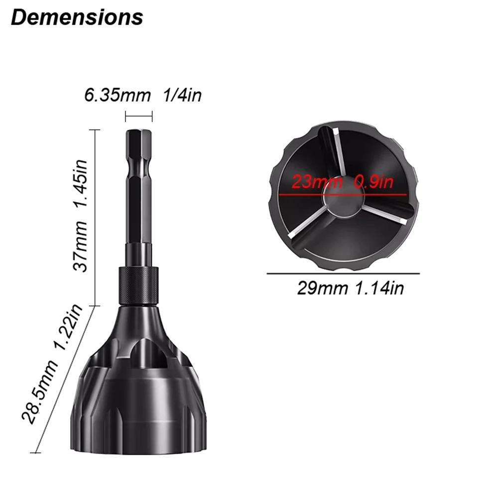 

Deburring External Chamfer Tool Carbide Burr Blade Hard Sharp Metal Trimming Drill Bit Internal Countersink Steel Copper Screw