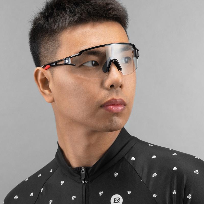 Photochromic Bicycle Glasses UV400 Bike Goggles Glasses MTB Road Sports Eyewear Sunglasses Large Frame Cycling Glasses