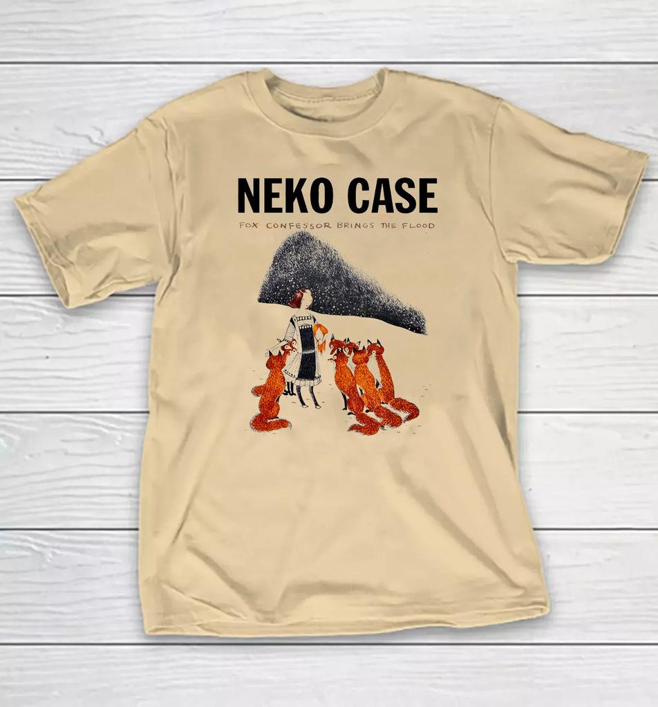Neko Case Fox Confessor Brings The Flood Sand T Shirt All Size S-5Xl