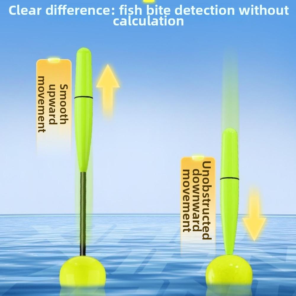 3pcs Pack Eye-catching Design Carp Fishing Floats 3pcs Pack Hook Reminder Floats  Outdoor Fishing