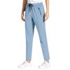 Modische Damen Farbige Elastische Taille Lässige Hosen Mit Taschen Und Sporthosen