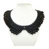 Faux Pearl Fake Collar Women Beaded False Collar Choker Detachable Retro Fake Collar for Sweaters Dresses Dating Wedding