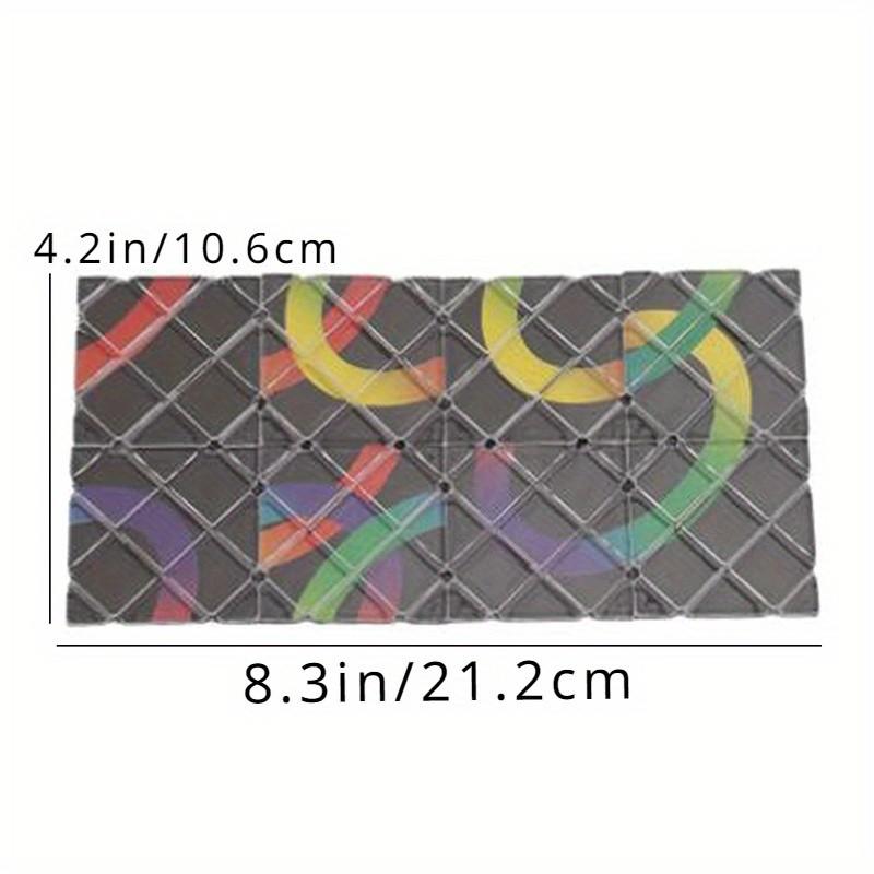 1 шт. Twisty Cubo Magician Professional Cube Classic Toys Cube Puzzle 8 панелей Складные — фото 4