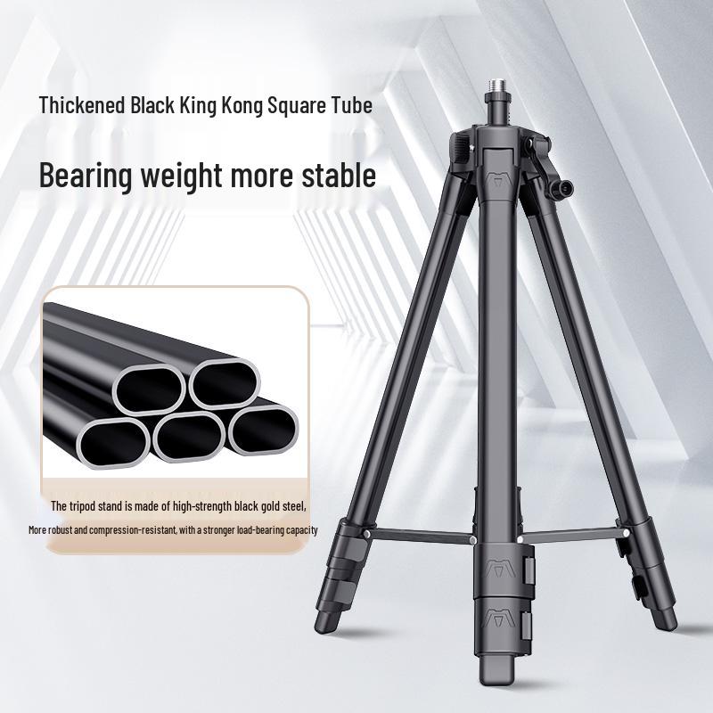 Infračervený laserový stativ: Odolná hliníková podpěrná tyč a vodováha