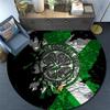 Celtic Football Club,Round Area Rug,Carpet Rug for Living Room Bedroom Sofa Playroom Decor,Non-slip Floor Mat
