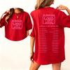 Ed Sheeran 2026 Australian New Zealand Loop Tour Cotton Tshirt Fan Gift Aesthetic Pop Music Print Tshirt Men Women Tee Tops