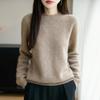 Women Sweater 100% Wool MODERN NEW SAGA O-neck Knit Pullover Thick Winter Jumpers Female Knit Tops