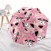 1pc Pig Pattern Automatic Open/close, All-Season Portable Folding Umbrella, Travel, Everyday, Formal Events111