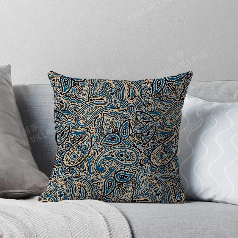Fall Home Decor Autumn Living Room Throw Pillow Cover Sofa Boho Cushion Cover Morocco