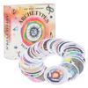 Round Tarot Deck Cafe Party Fate Divination Guidance Tarot Card Board Game Gift for Beginner