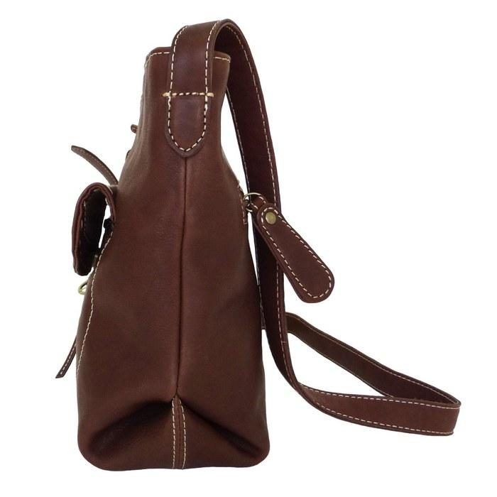[Dakota] Shoulder Bag [Charlotte] 2. Choco Small-Medium
