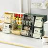 Tea Bag Storage Box Office Capsule Coffee Instant Milk Tea Finishing Shelf Transparent Acrylic Desktop Sundries Organizer Box